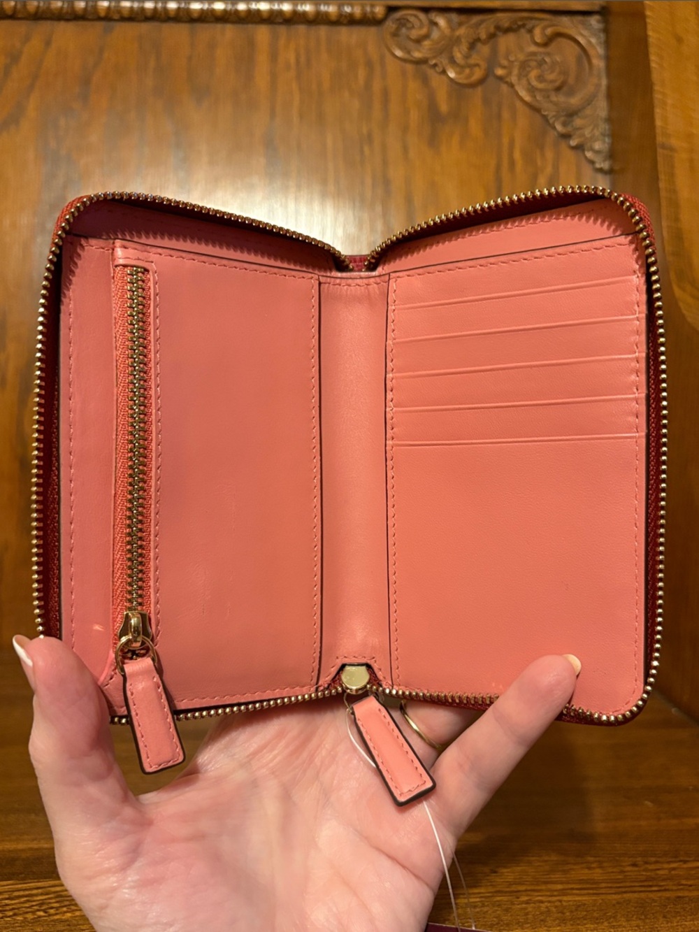 NWT-Radley London-SET-My Love❤️Heart🩷Med Zip Wallet & Sm Zip Coin Purse-Red-$176 - Picture 6 of 16